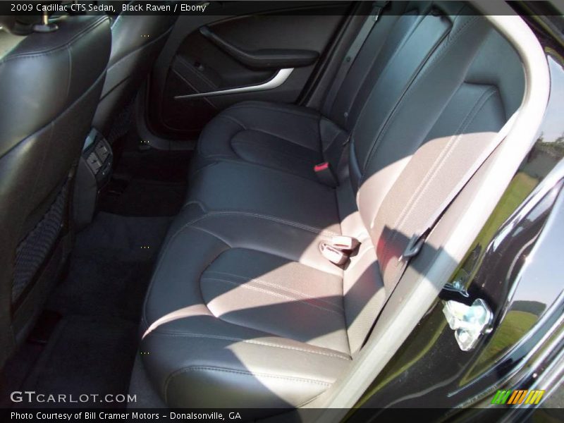 Black Raven / Ebony 2009 Cadillac CTS Sedan