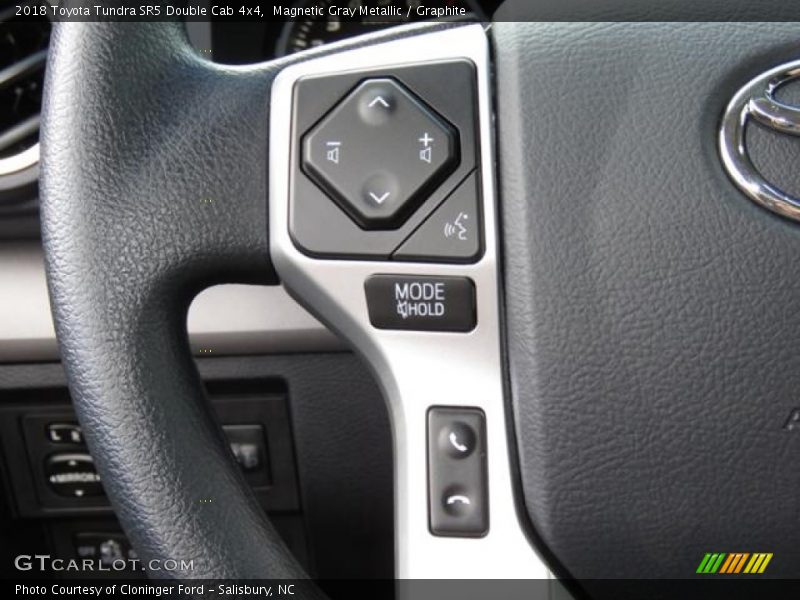 Magnetic Gray Metallic / Graphite 2018 Toyota Tundra SR5 Double Cab 4x4