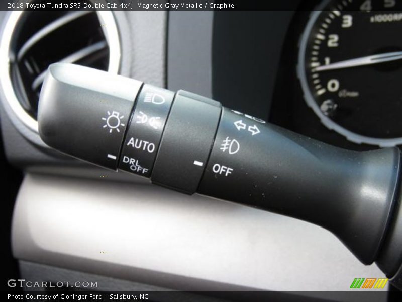 Magnetic Gray Metallic / Graphite 2018 Toyota Tundra SR5 Double Cab 4x4