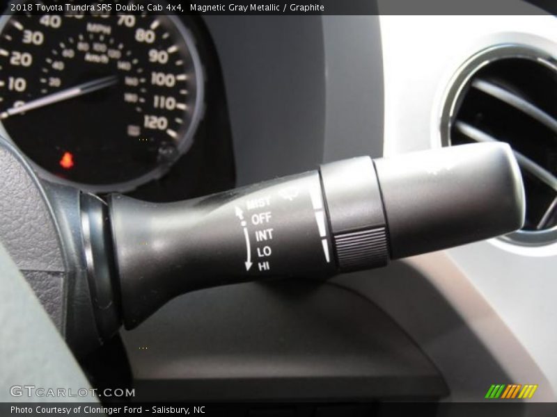 Magnetic Gray Metallic / Graphite 2018 Toyota Tundra SR5 Double Cab 4x4