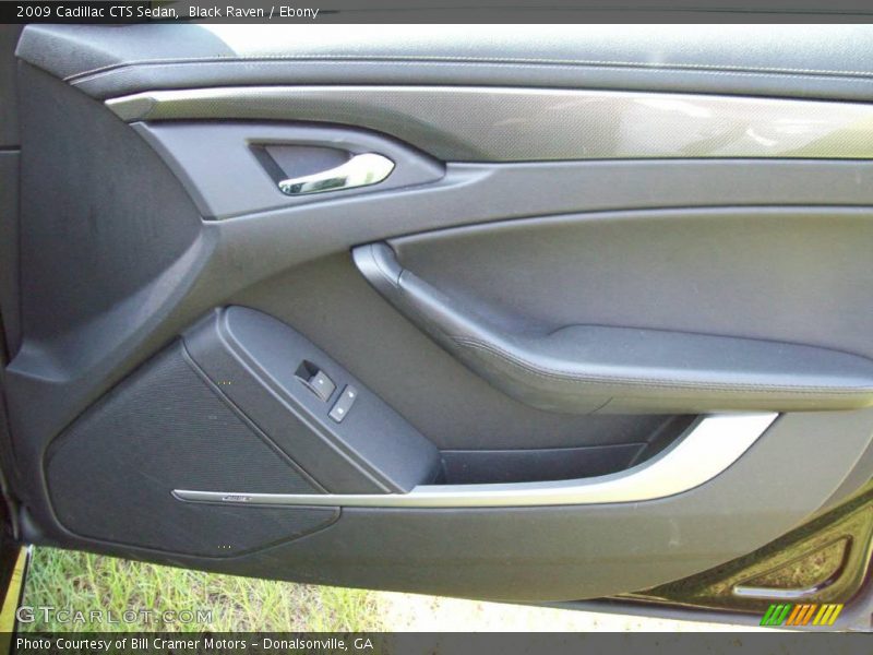 Black Raven / Ebony 2009 Cadillac CTS Sedan