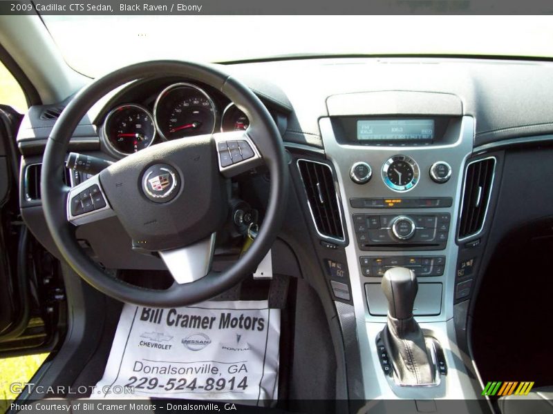 Black Raven / Ebony 2009 Cadillac CTS Sedan