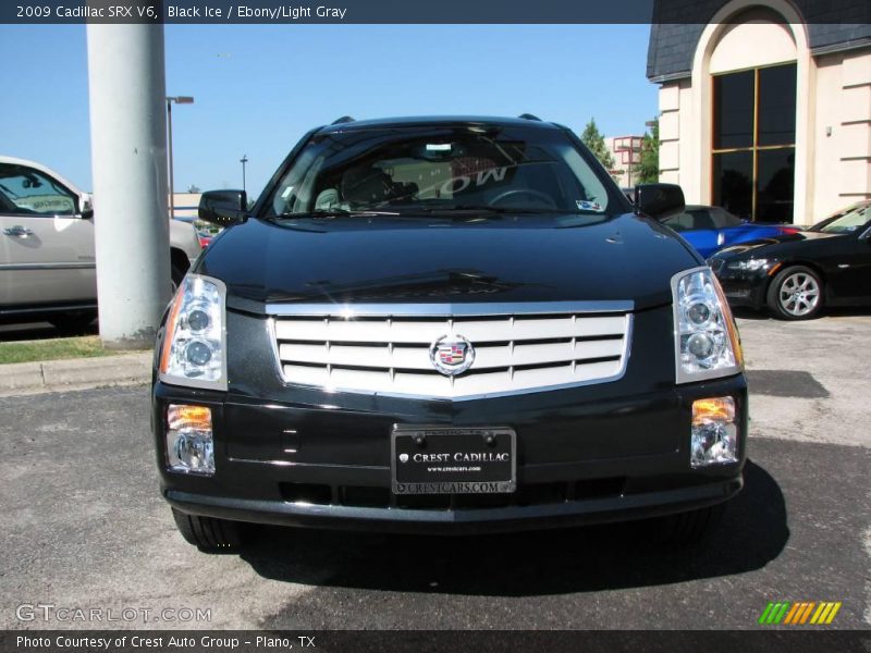 Black Ice / Ebony/Light Gray 2009 Cadillac SRX V6