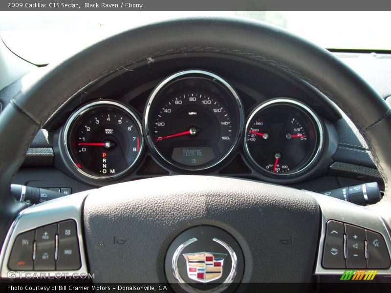 Black Raven / Ebony 2009 Cadillac CTS Sedan
