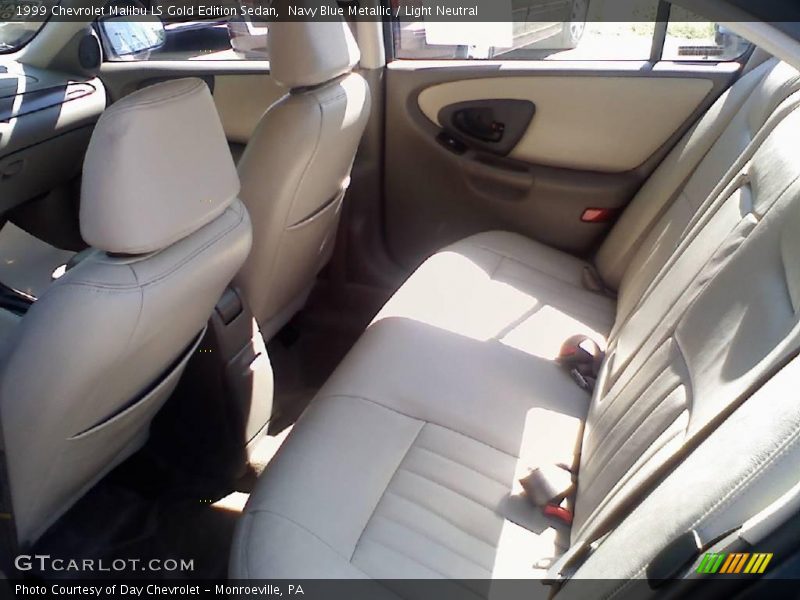 Navy Blue Metallic / Light Neutral 1999 Chevrolet Malibu LS Gold Edition Sedan