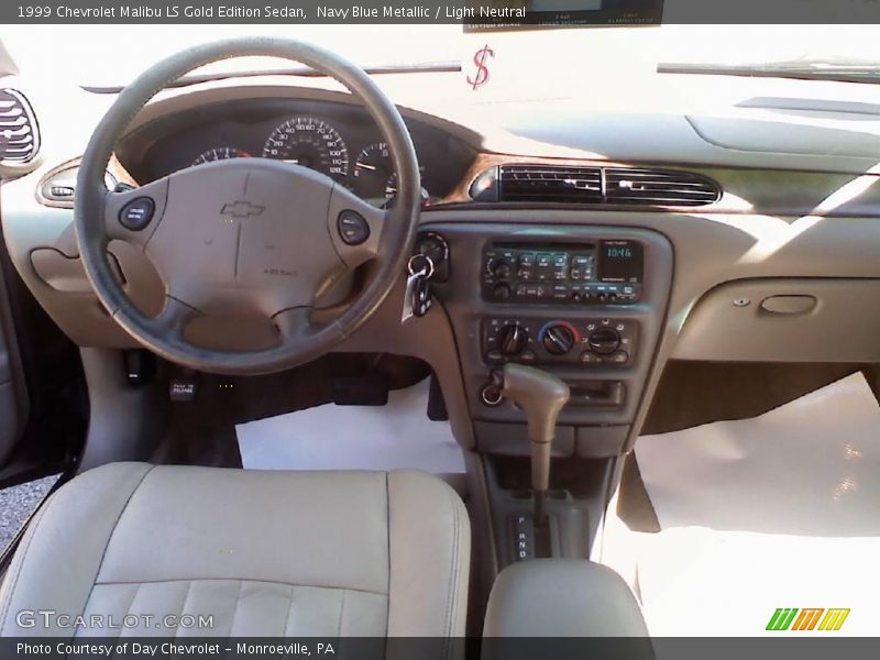 Navy Blue Metallic / Light Neutral 1999 Chevrolet Malibu LS Gold Edition Sedan