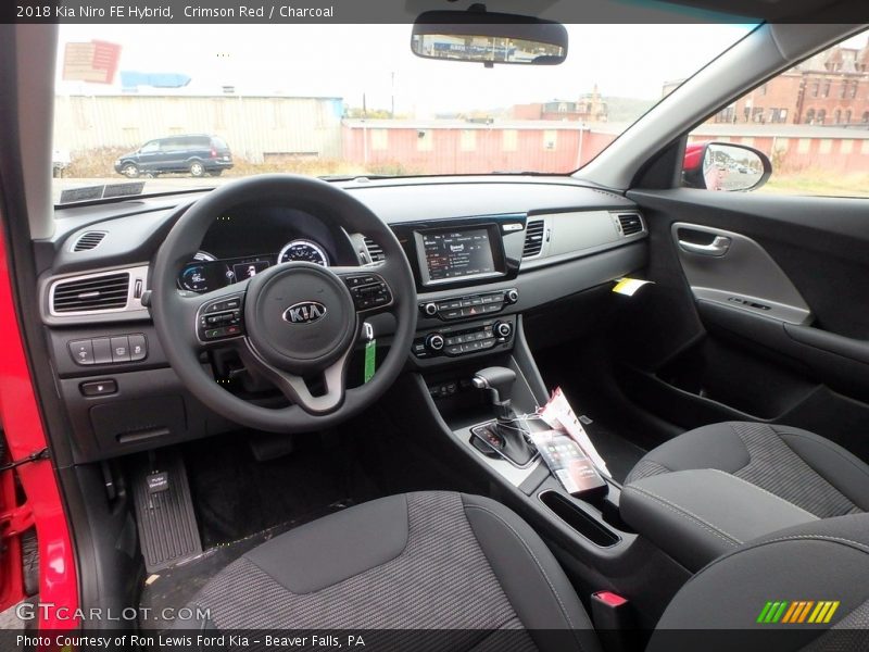  2018 Niro FE Hybrid Charcoal Interior