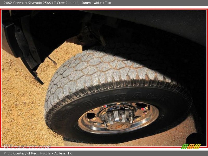 Summit White / Tan 2002 Chevrolet Silverado 2500 LT Crew Cab 4x4
