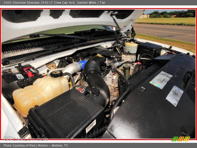 Summit White / Tan 2002 Chevrolet Silverado 2500 LT Crew Cab 4x4