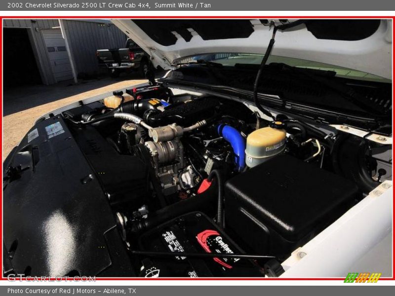 Summit White / Tan 2002 Chevrolet Silverado 2500 LT Crew Cab 4x4