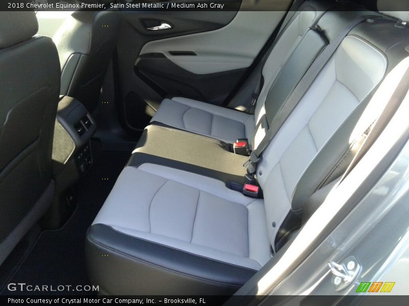 Satin Steel Metallic / Medium Ash Gray 2018 Chevrolet Equinox Premier
