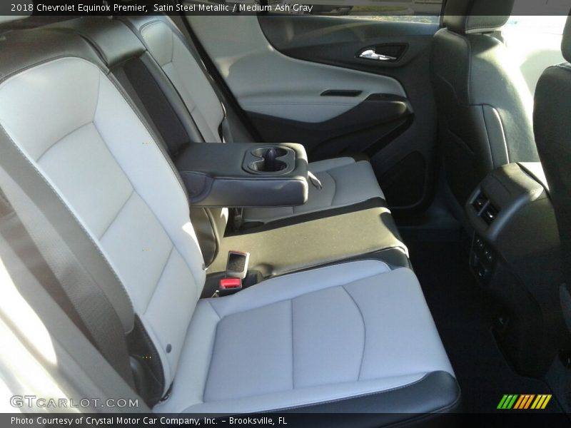 Satin Steel Metallic / Medium Ash Gray 2018 Chevrolet Equinox Premier