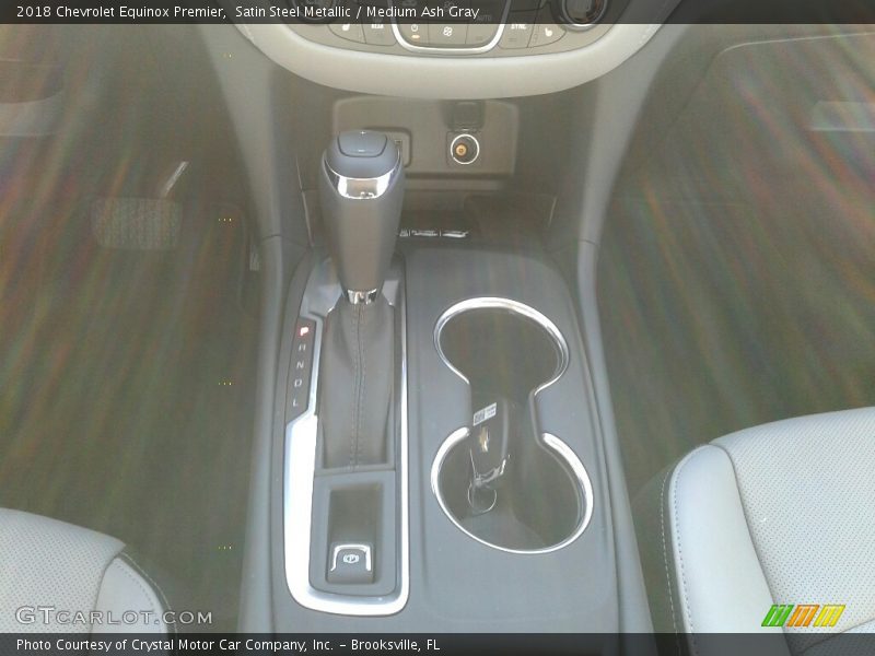 Satin Steel Metallic / Medium Ash Gray 2018 Chevrolet Equinox Premier