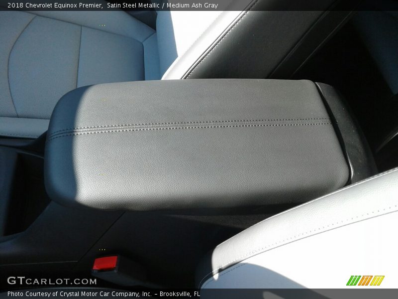 Satin Steel Metallic / Medium Ash Gray 2018 Chevrolet Equinox Premier