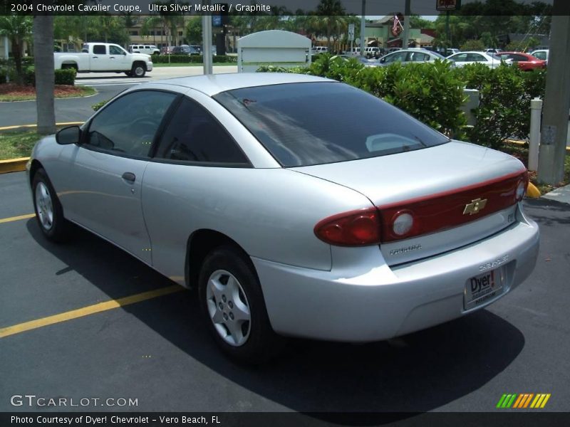 Ultra Silver Metallic / Graphite 2004 Chevrolet Cavalier Coupe