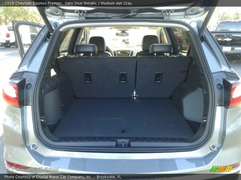 Satin Steel Metallic / Medium Ash Gray 2018 Chevrolet Equinox Premier