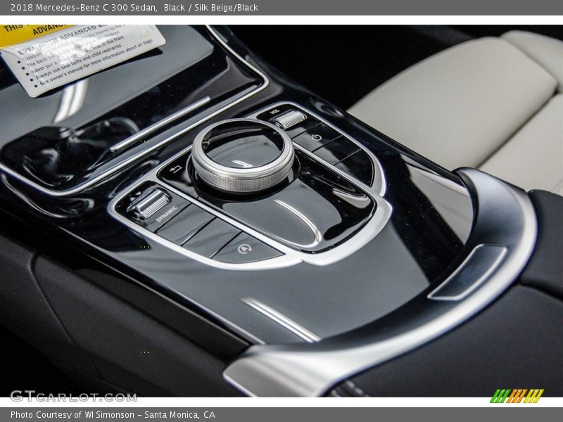Black / Silk Beige/Black 2018 Mercedes-Benz C 300 Sedan