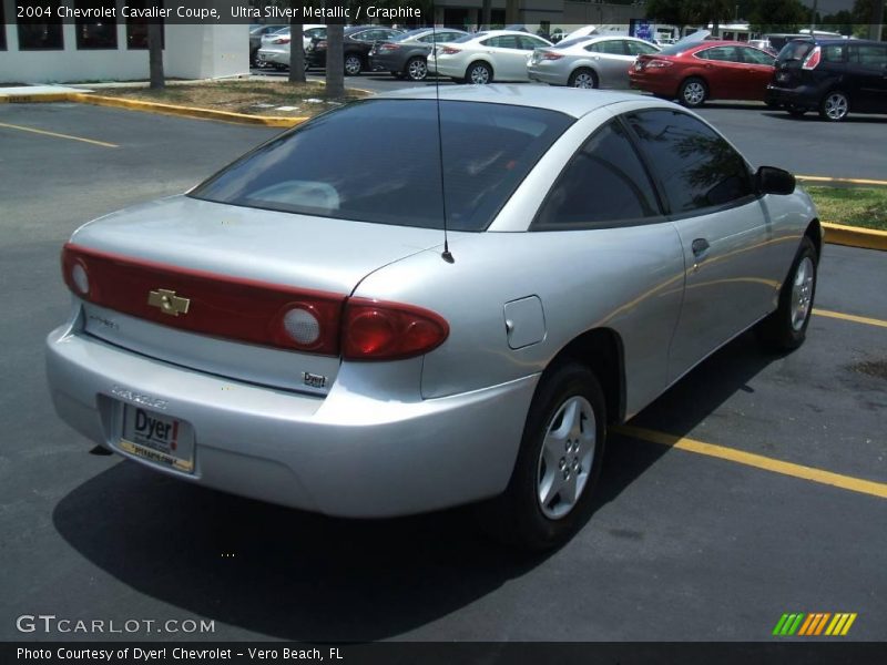 Ultra Silver Metallic / Graphite 2004 Chevrolet Cavalier Coupe