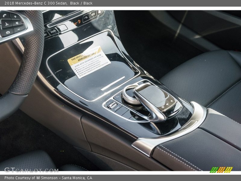 Black / Black 2018 Mercedes-Benz C 300 Sedan