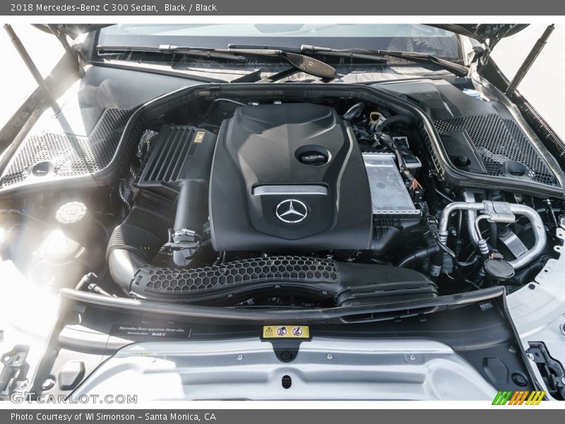 Black / Black 2018 Mercedes-Benz C 300 Sedan
