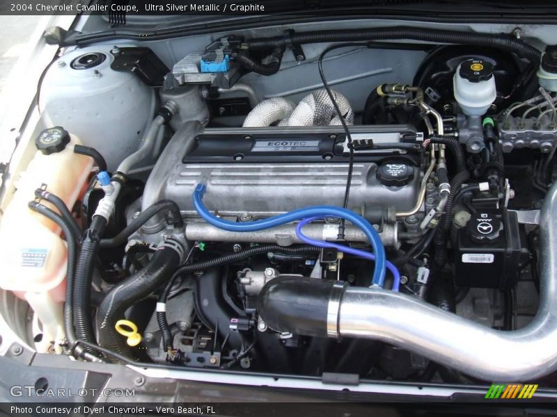 Ultra Silver Metallic / Graphite 2004 Chevrolet Cavalier Coupe