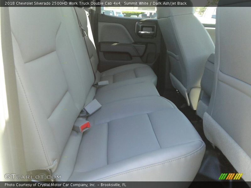 Summit White / Dark Ash/Jet Black 2018 Chevrolet Silverado 2500HD Work Truck Double Cab 4x4