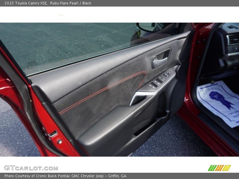 Ruby Flare Pearl / Black 2015 Toyota Camry XSE