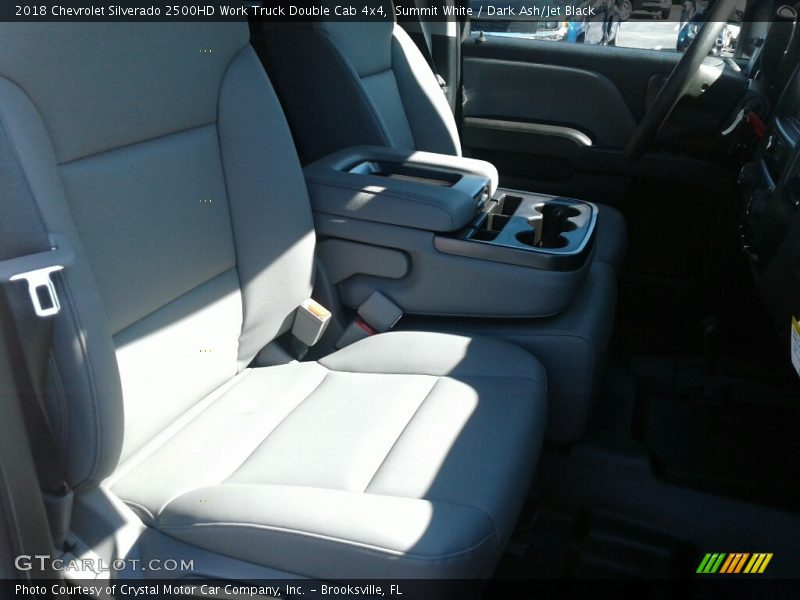 Summit White / Dark Ash/Jet Black 2018 Chevrolet Silverado 2500HD Work Truck Double Cab 4x4
