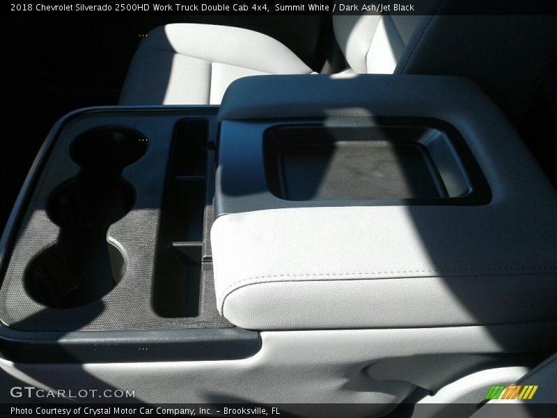 Summit White / Dark Ash/Jet Black 2018 Chevrolet Silverado 2500HD Work Truck Double Cab 4x4