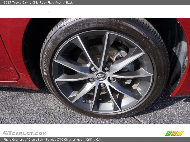 Ruby Flare Pearl / Black 2015 Toyota Camry XSE