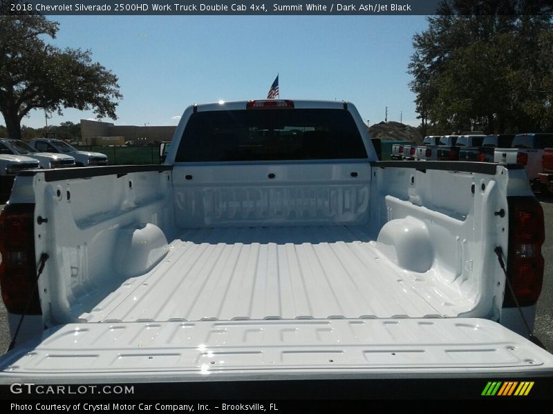 Summit White / Dark Ash/Jet Black 2018 Chevrolet Silverado 2500HD Work Truck Double Cab 4x4