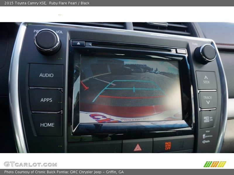 Ruby Flare Pearl / Black 2015 Toyota Camry XSE