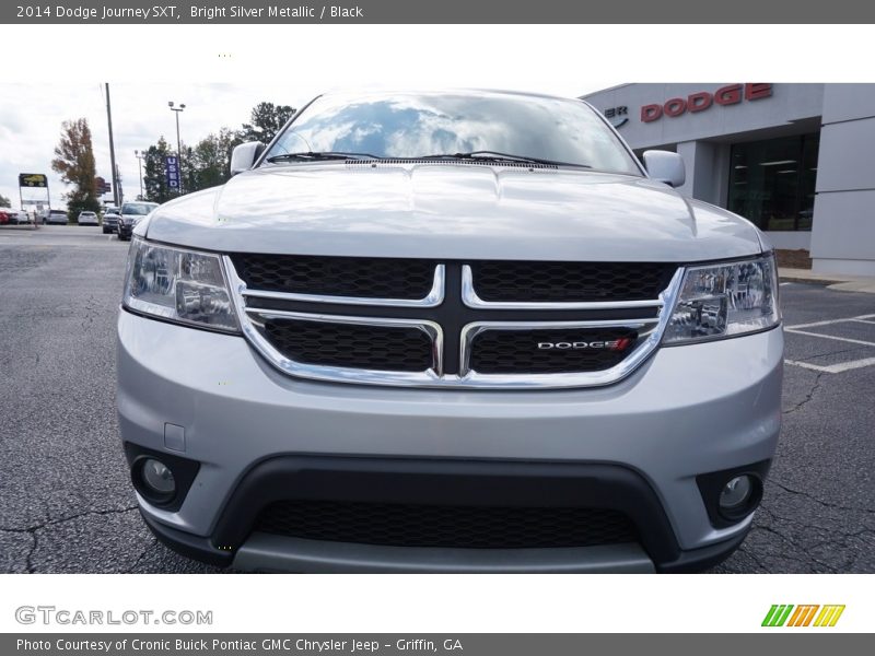 Bright Silver Metallic / Black 2014 Dodge Journey SXT