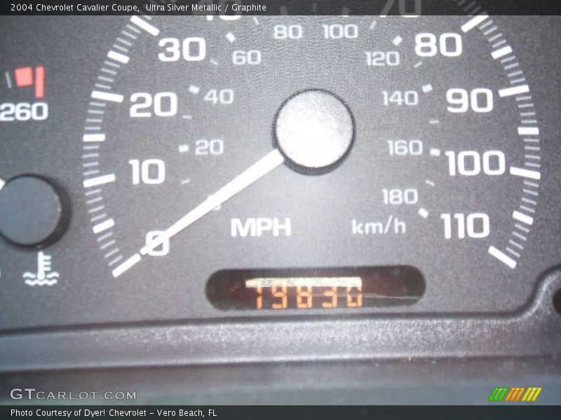 Ultra Silver Metallic / Graphite 2004 Chevrolet Cavalier Coupe