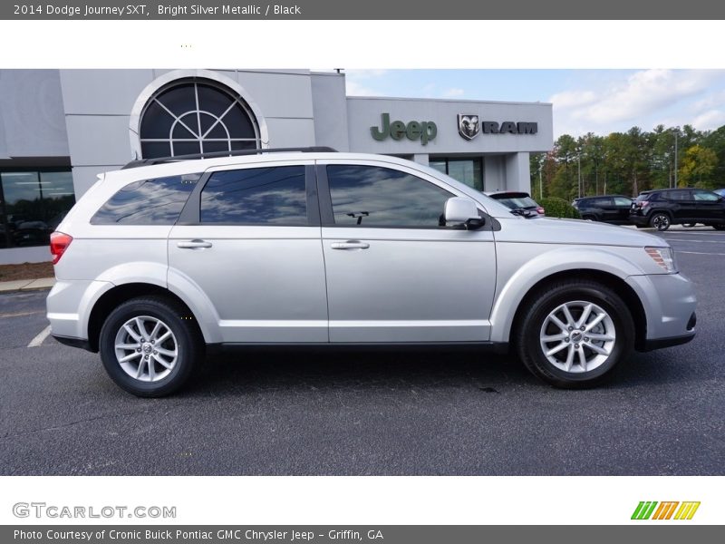 Bright Silver Metallic / Black 2014 Dodge Journey SXT
