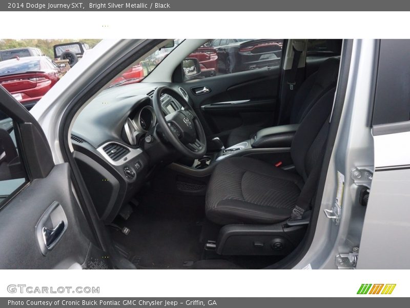 Bright Silver Metallic / Black 2014 Dodge Journey SXT