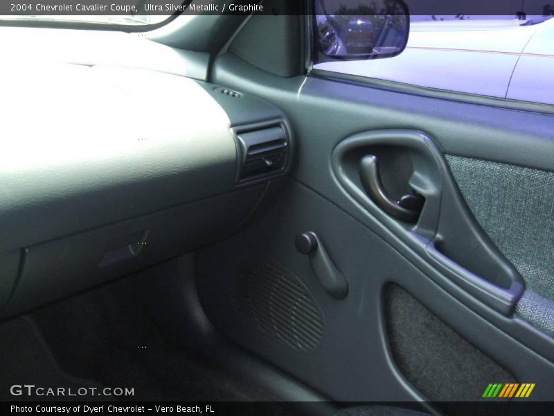 Ultra Silver Metallic / Graphite 2004 Chevrolet Cavalier Coupe