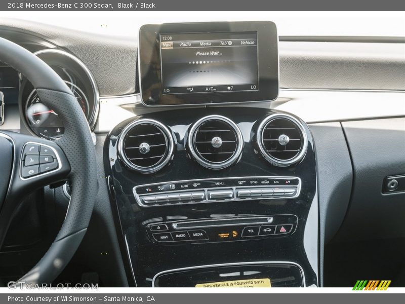 Black / Black 2018 Mercedes-Benz C 300 Sedan