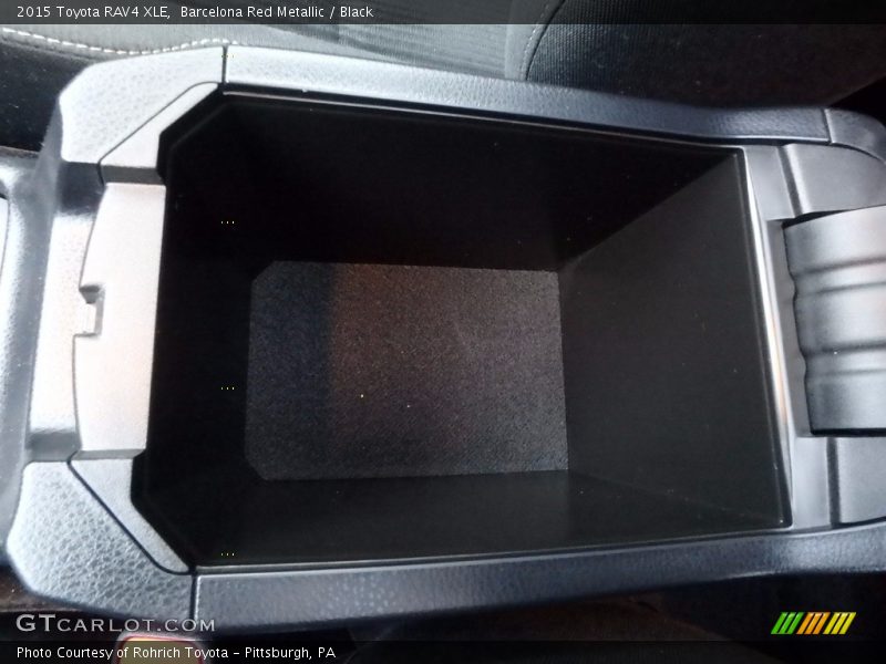 Barcelona Red Metallic / Black 2015 Toyota RAV4 XLE