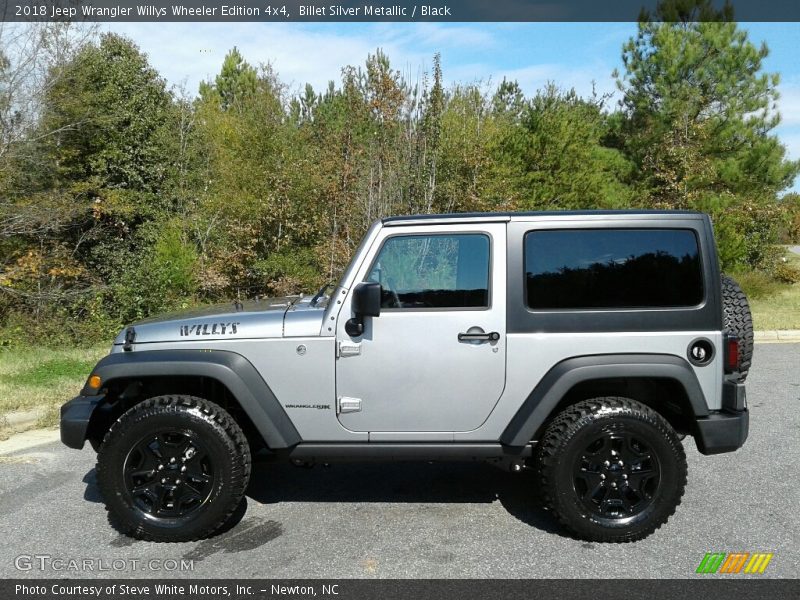  2018 Wrangler Willys Wheeler Edition 4x4 Billet Silver Metallic