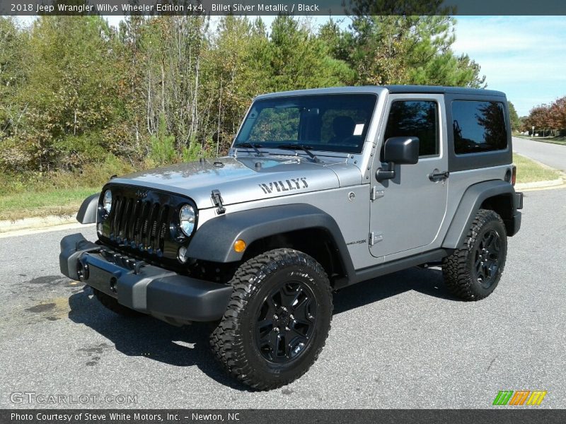 Front 3/4 View of 2018 Wrangler Willys Wheeler Edition 4x4