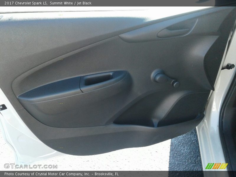 Summit White / Jet Black 2017 Chevrolet Spark LS