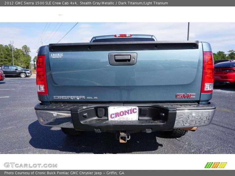 Stealth Gray Metallic / Dark Titanium/Light Titanium 2012 GMC Sierra 1500 SLE Crew Cab 4x4