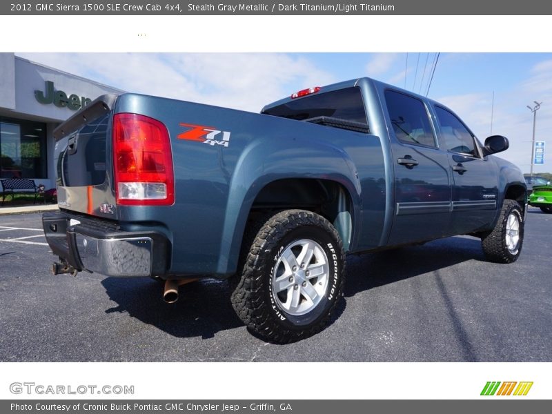 Stealth Gray Metallic / Dark Titanium/Light Titanium 2012 GMC Sierra 1500 SLE Crew Cab 4x4
