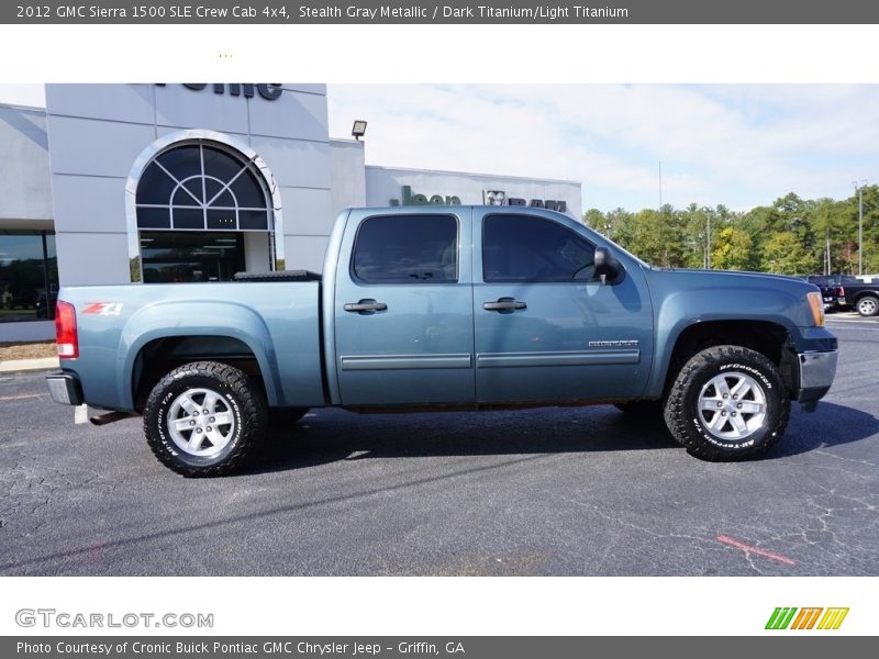 Stealth Gray Metallic / Dark Titanium/Light Titanium 2012 GMC Sierra 1500 SLE Crew Cab 4x4