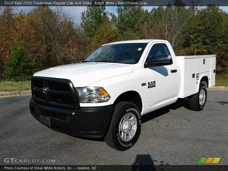 Front 3/4 View of 2018 2500 Tradesman Regular Cab 4x4 Utility