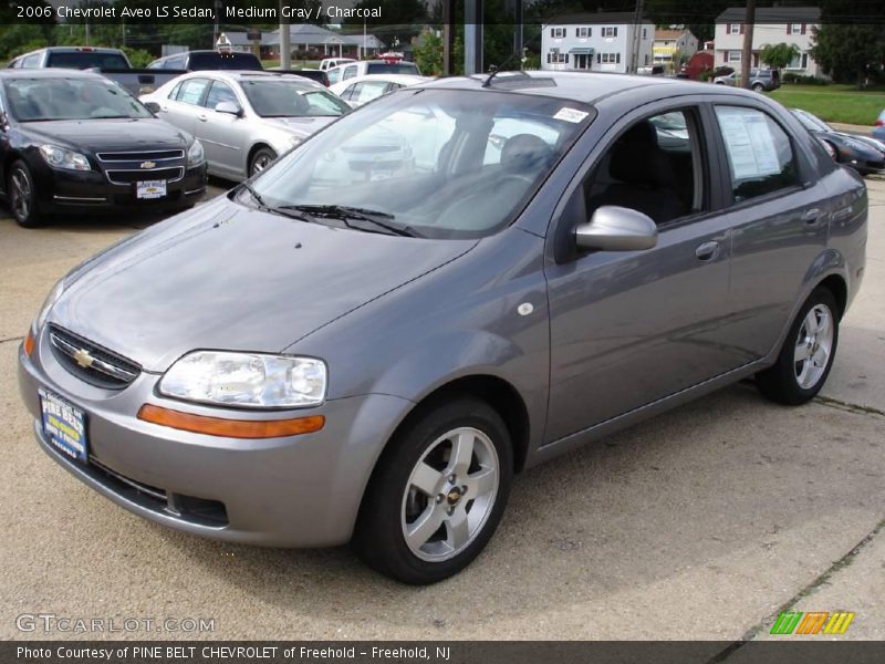 Medium Gray / Charcoal 2006 Chevrolet Aveo LS Sedan