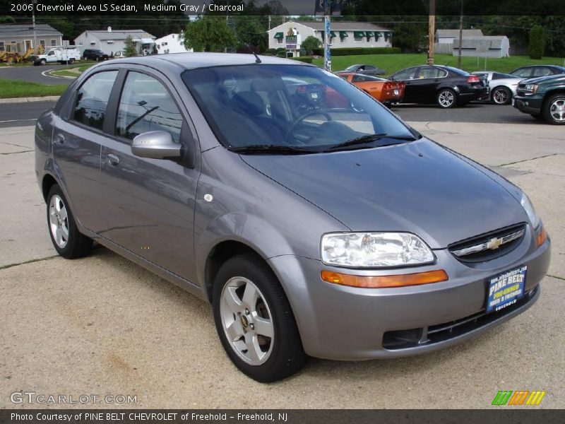 Medium Gray / Charcoal 2006 Chevrolet Aveo LS Sedan