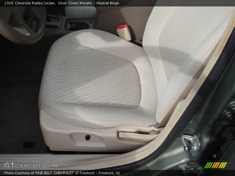 Silver Green Metallic / Neutral Beige 2005 Chevrolet Malibu Sedan