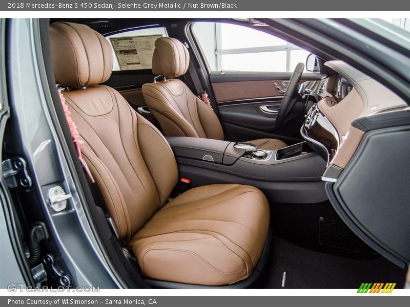  2018 S 450 Sedan Nut Brown/Black Interior